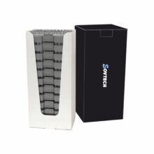 Наконечники до 200 мкл, универсальные, бесцветные (вид 3) в штативе (сменный блок)