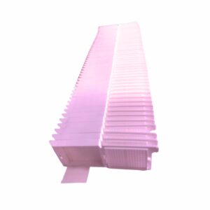 Биопсийные кассеты соединенные клейкой лентой, розовые