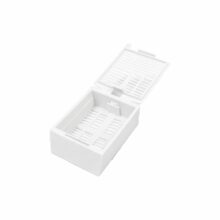 Гистологическая мега-кассета с отрывной крышкой, белая (100 шт.)