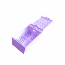 Гистологическая мега-кассета с отрывной крышкой (Фиолетовая)
