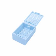 Гистологическая мега-кассета с отрывной крышкой, голубая (100 шт.)