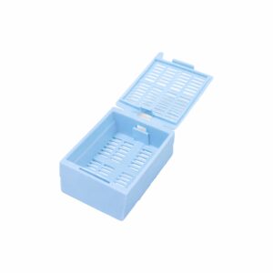 Гистологическая мега-кассета с отрывной крышкой, голубая (200 шт.)