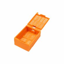 Гистологическая мега-кассета с отрывной крышкой, оранжевая (100 шт.)