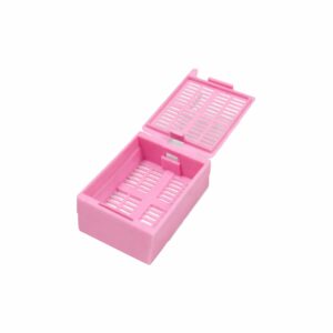 Гистологическая мега-кассета с отрывной крышкой, розовая (200 шт.)