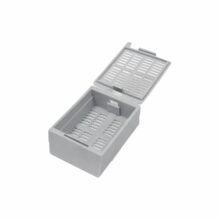 Гистологическая мега-кассета с отрывной крышкой, серая (100 шт.)