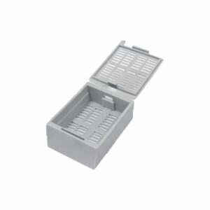 Гистологическая мега-кассета с отрывной крышкой, серая (200 шт.)