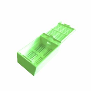 Гистологическая мега-кассета с отрывной крышкой (Зеленая)