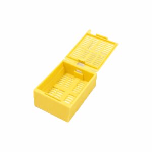 Гистологическая мега-кассета с отрывной крышкой, желтая (200 шт.)