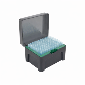 Наконечник объемом до 200 мкл, голубой (вид 3), 96 шт. в штативе