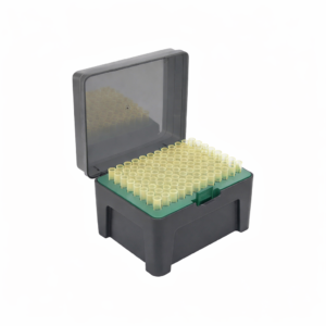 Наконечник объемом до 200 мкл, желтый (вид 3), 96 шт. в штативе