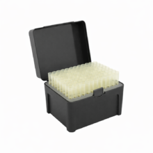 Наконечник объемом до 1000 мкл, желтый (вид 2), 96 шт. в штативе