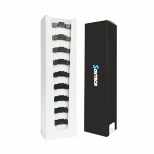 Наконечники до 1000 мкл, универсальные, желтые (вид 2) в штативе (сменный блок)