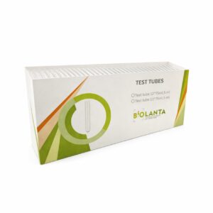 Пробирка цилиндрическая 13*75 мм (5 мл) из ПС, прозрачная (без пробки), в боксе