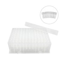 Титр-трубки 1,2 мл по стрипам на 12 пробирок в штативе