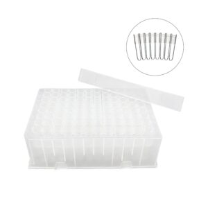 Титр-трубки 1,2 мл по стрипам на 8 пробирок в штативе (Стерильные)