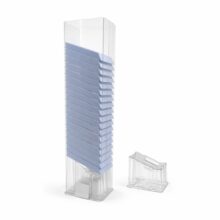 Гистологическая кассеты с петлевым креплением, голубая (в тубусе)