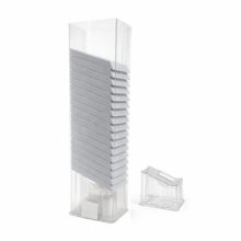 Гистологическая кассеты с петлевым креплением, серая (в тубусе)