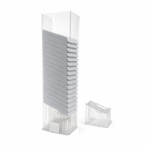 Гистологическая кассеты с петлевым креплением, серая (в тубусе)