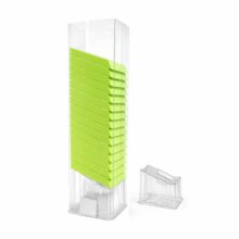 Гистологическая кассеты с петлевым креплением, зеленая (в тубусе)