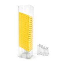 Гистологическая кассеты с петлевым креплением, желтая  (в тубусе)